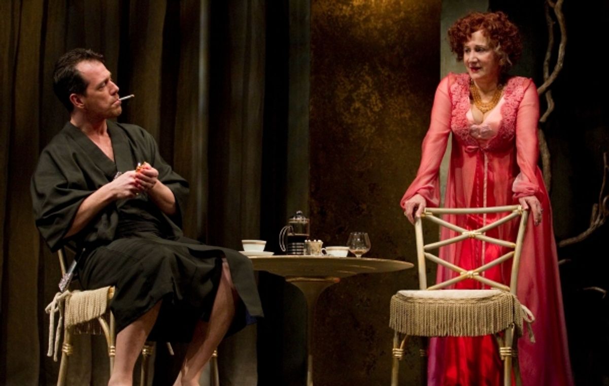 Darren Pettie and Olympia Dukakis at 